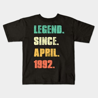 Legend Since April 1992 32Th 32 Kids T-Shirt
